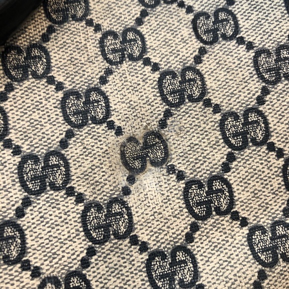 ✨Rare✨Vintage 70s Gucci Monogram Canvas Purse - Picture 14 of 16